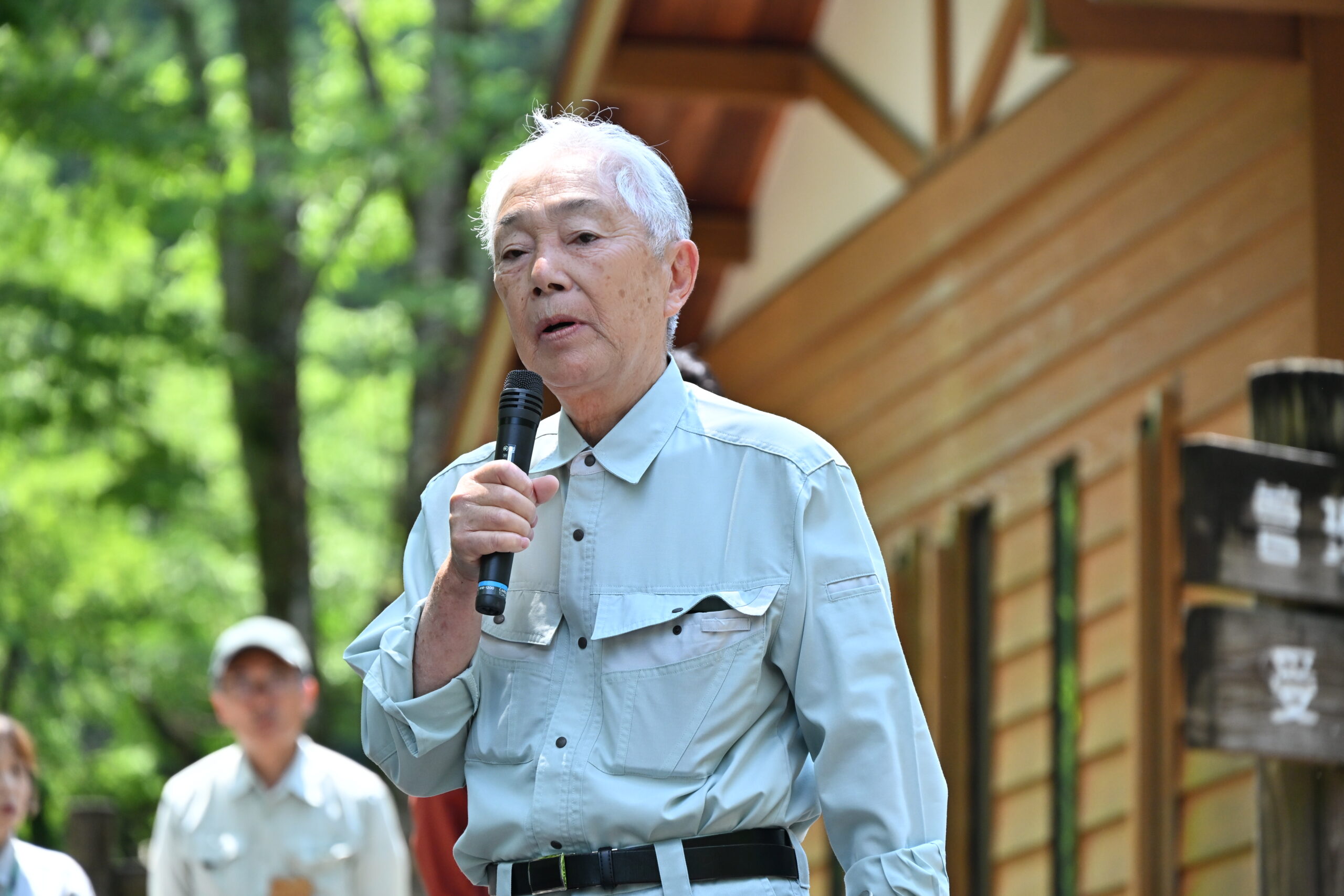 三ケ生産森林組合・組合長の山本重成さん